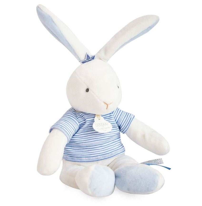 Blue Bunny Stuffed Animal - Little Threads Inc. Children's Clothing
