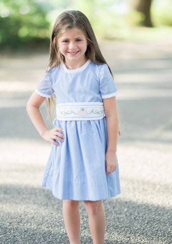 One Dress, two Holidays,  Dual Sash Dress - Little Threads Inc. Children's Clothing