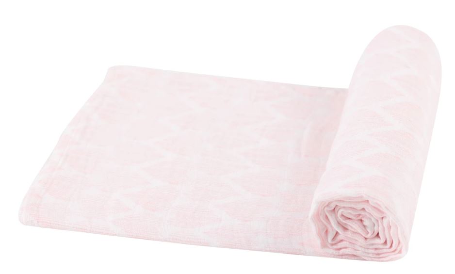 Pink hearts  baby Swaddle - Little Threads Inc. Children's Clothing