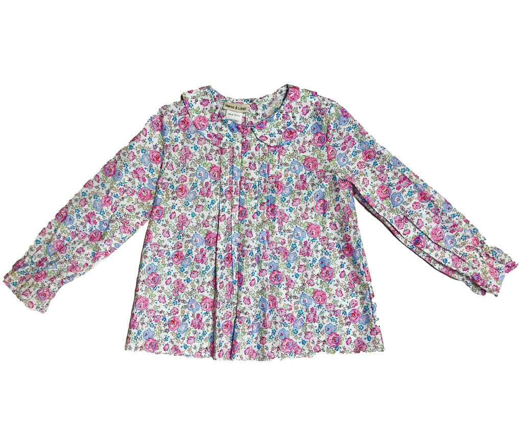 Liberty London Girl's Blouse - Little Threads Inc. Children's Clothing