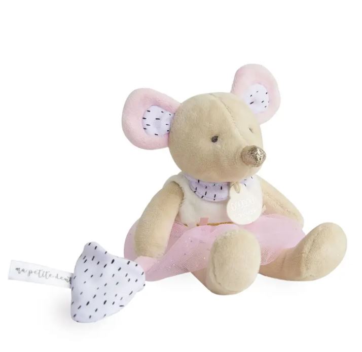 Girl's Mouse Plush Toy - Little Threads Inc. Children's Clothing