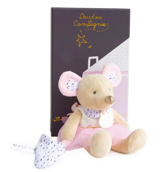 Girl's Mouse Plush Toy - Little Threads Inc. Children's Clothing