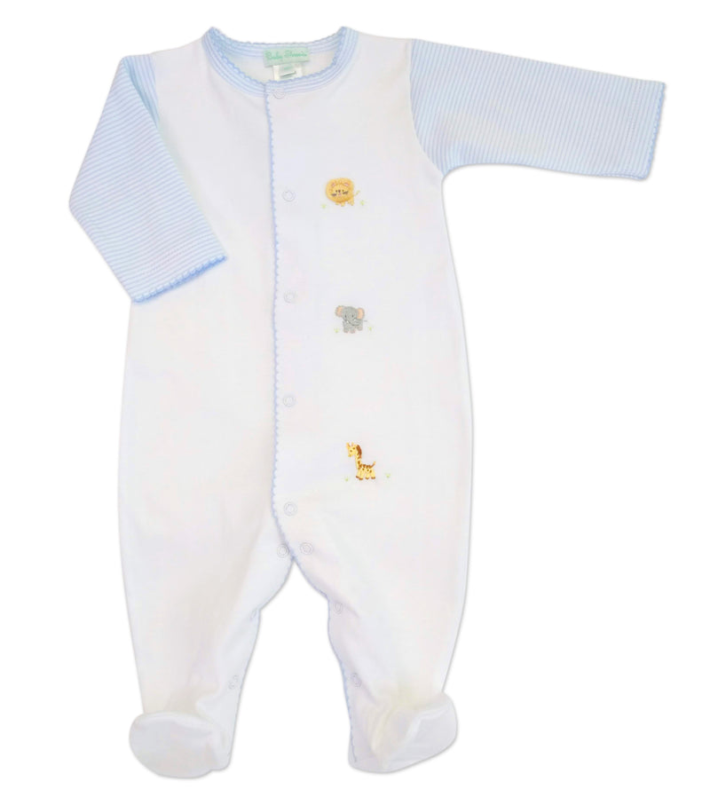 Baby Boy's Safari Footie - Little Threads Inc. Children's Clothing