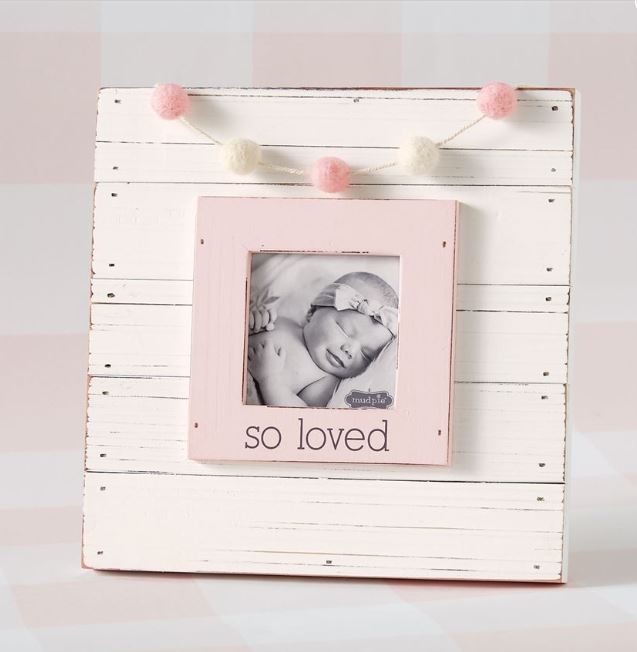 Garland Baby Girl Frame - Little Threads Inc. Children's Clothing