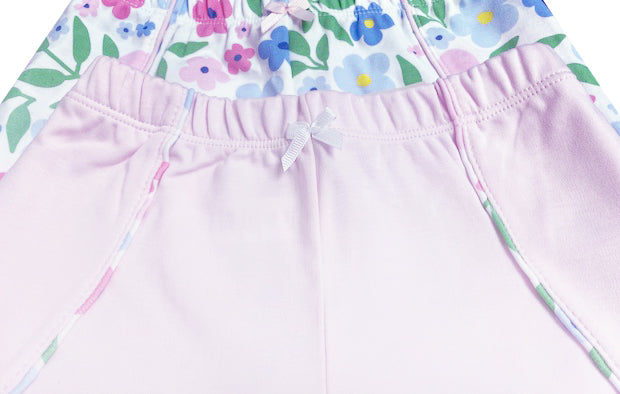 Blair Pink Knit shorts - Little Threads Inc. Children's Clothing